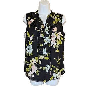 Tommy Hilfiger - Floral Ruffle Top - S - LN